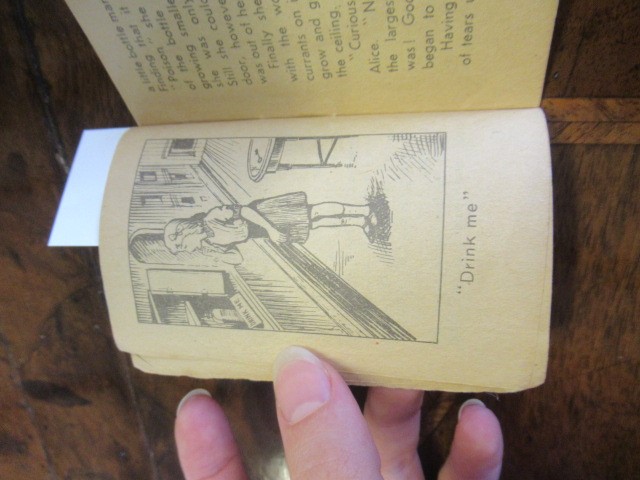 ALICE IN WONDERLAND, Lewis Carroll, 1876, Macmillan, 51st Thousand; good condition, lower inner Image