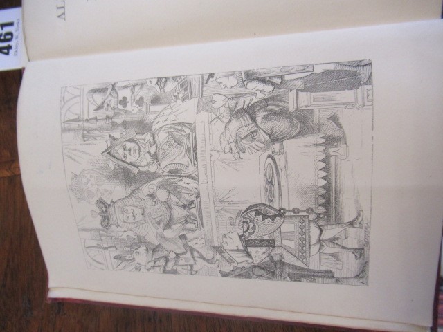ALICE IN WONDERLAND, Lewis Carroll, 1876, Macmillan, 51st Thousand; good condition, lower inner Image