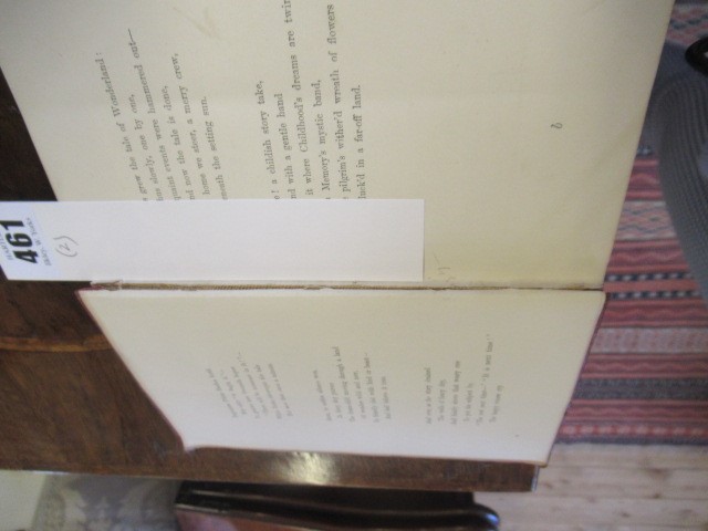 ALICE IN WONDERLAND, Lewis Carroll, 1876, Macmillan, 51st Thousand; good condition, lower inner Image