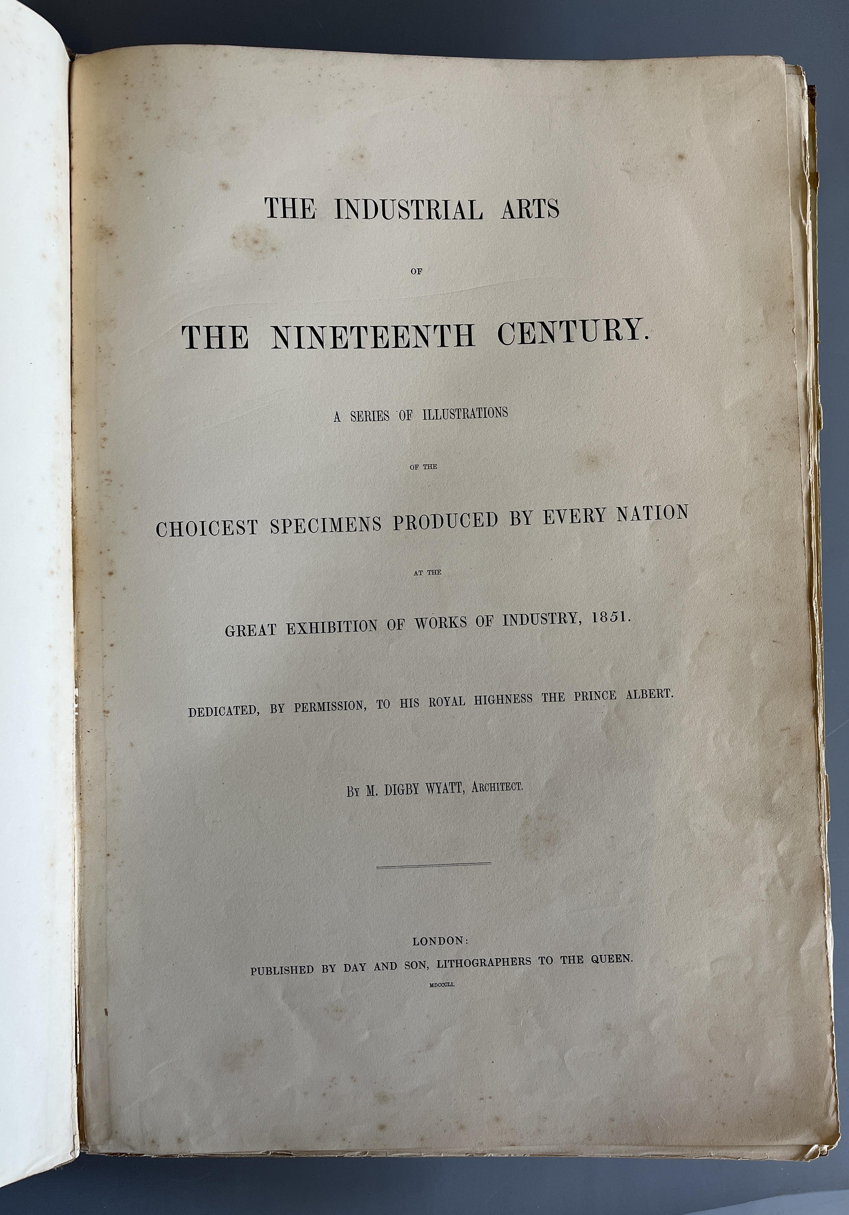THE INDUSTRIAL ARTS OF THE NINETEENTH CENTURY Image