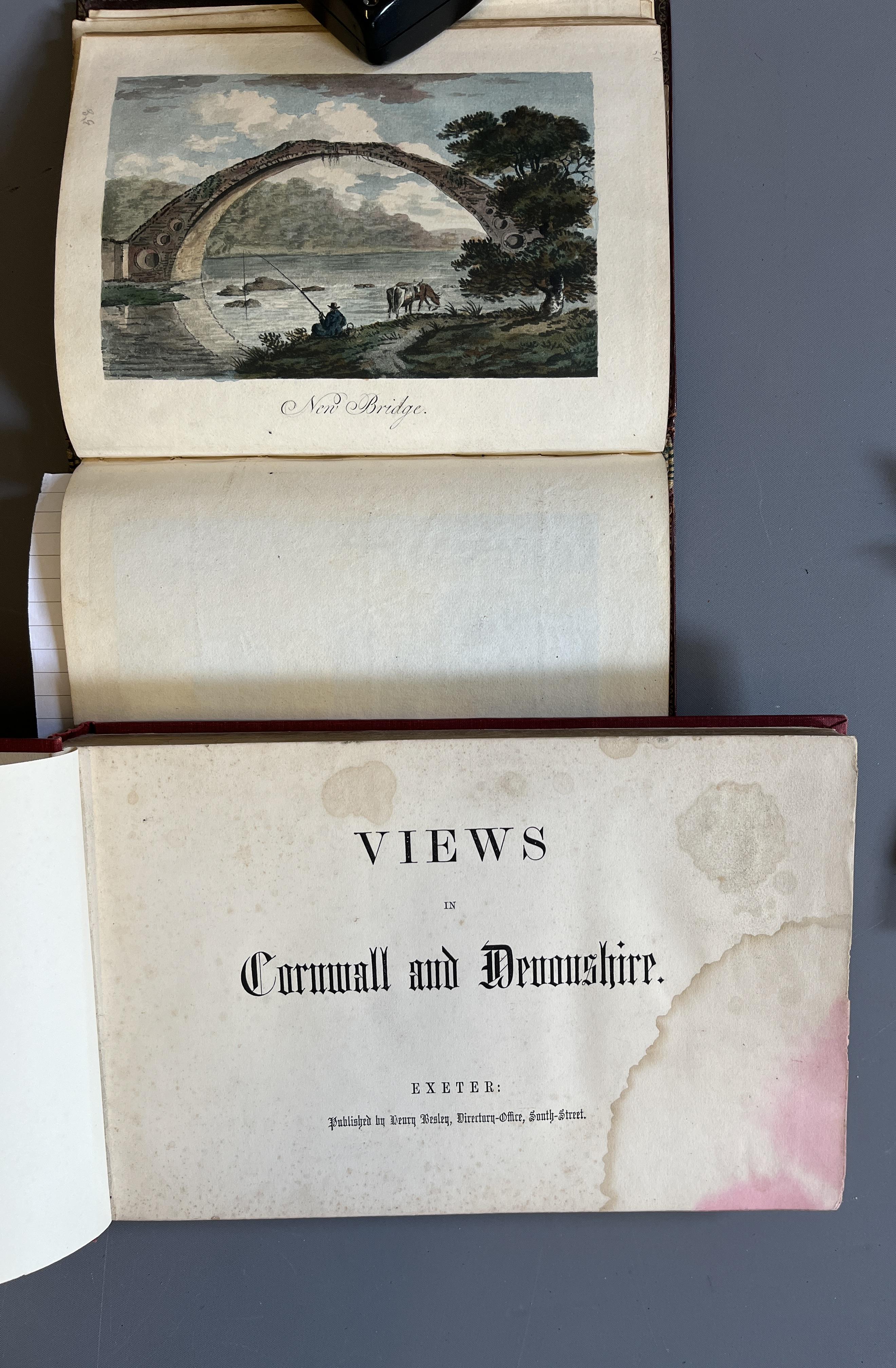 VIEWS IN CORNWALL AND DEVONSHIRE Image