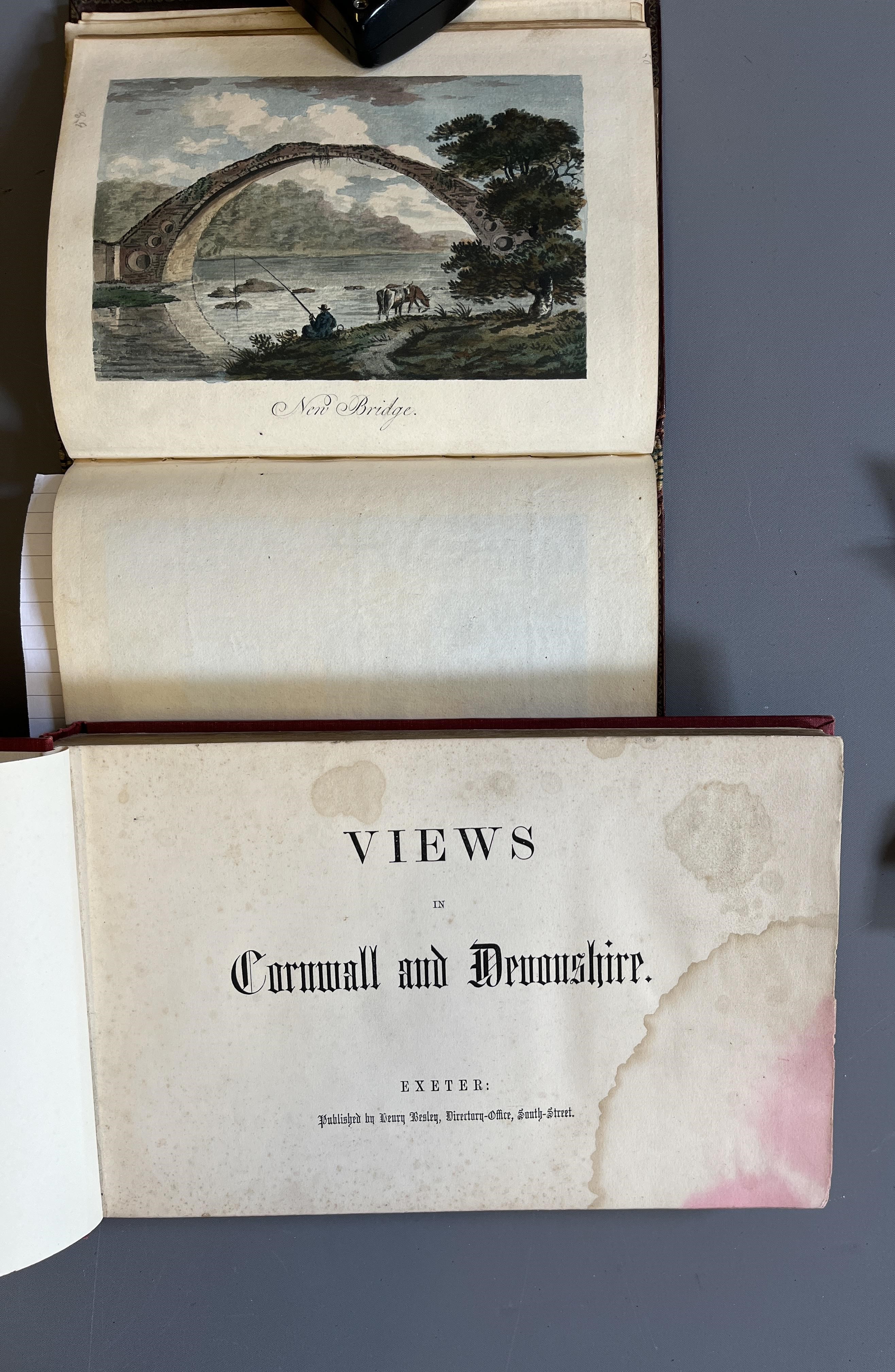 VIEWS IN CORNWALL AND DEVONSHIRE Image