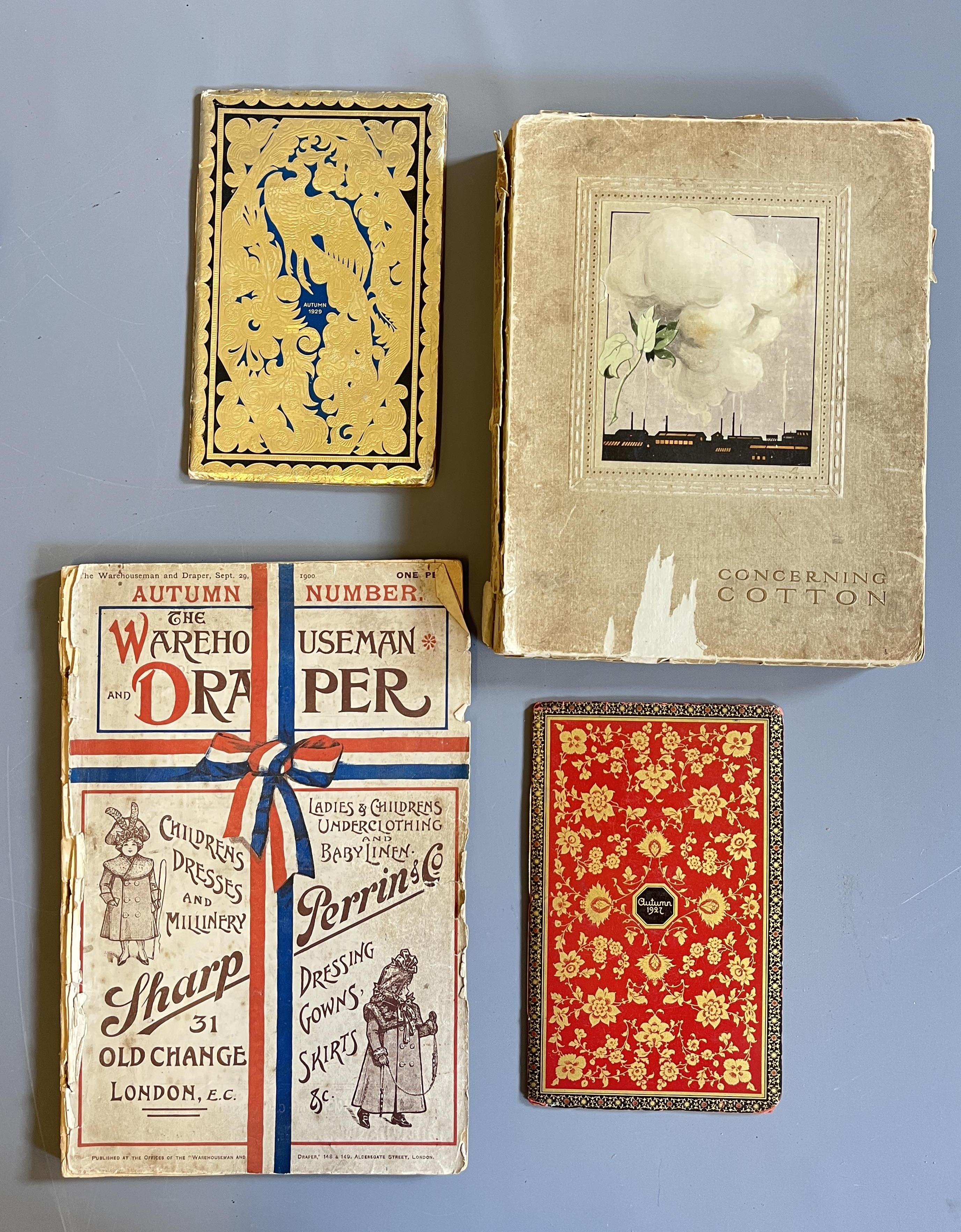 HAMPTONS & CO., carpet and furniture catalogues, Autumn 1927 & 1929 with The Warehouseman and Image