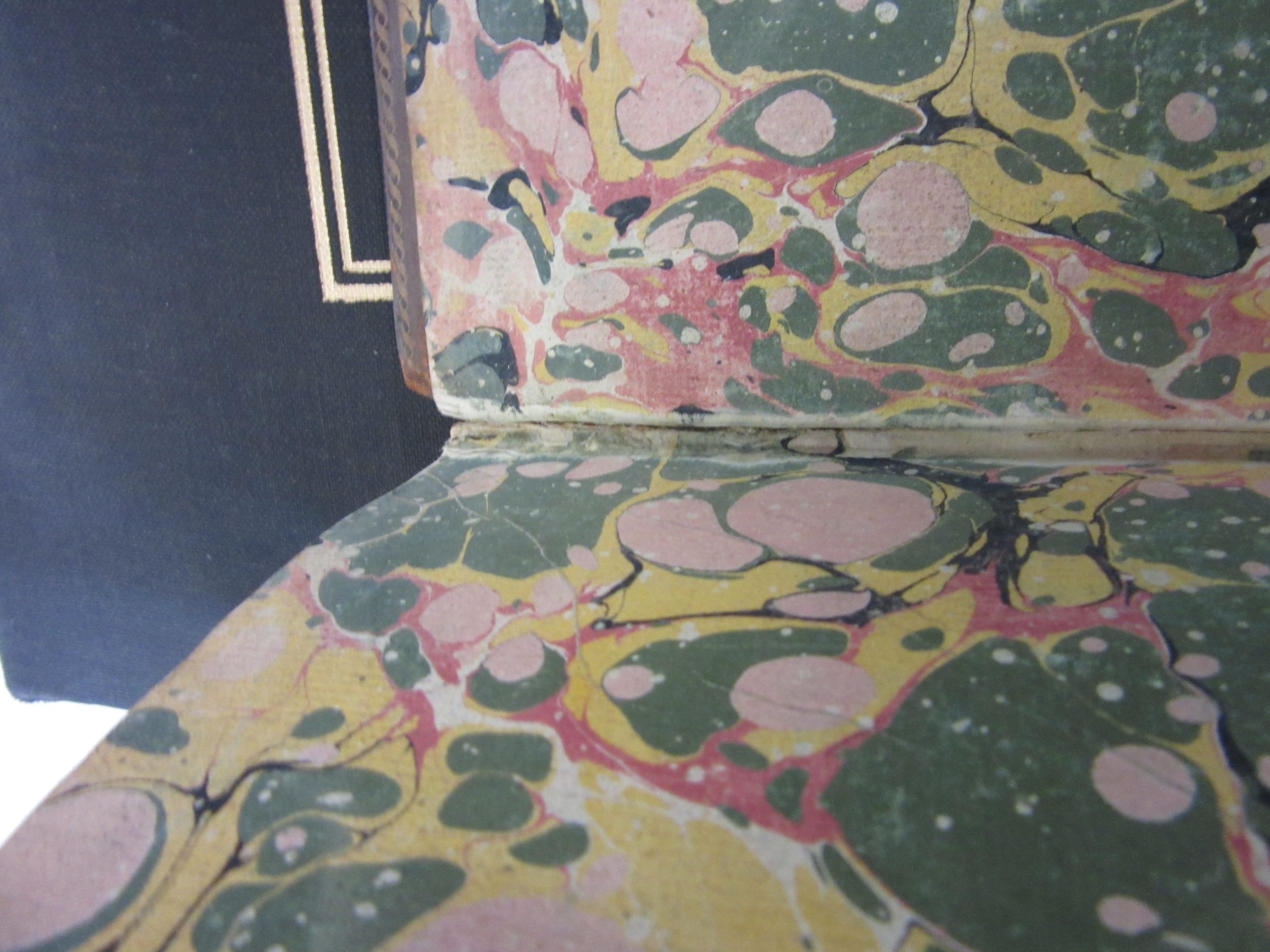 THE ANTIQUITIES OF WARWICKSHIRE, William Dugdale, 1655, Thomas Warren, diced calf binding with taped Image