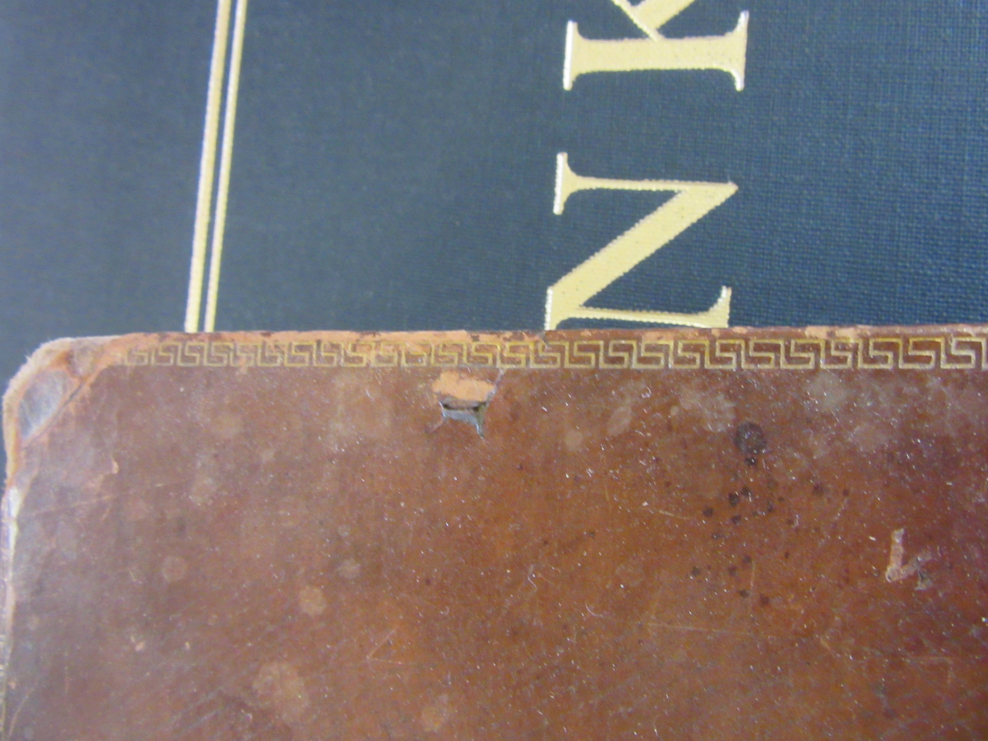 THE ANTIQUITIES OF WARWICKSHIRE, William Dugdale, 1655, Thomas Warren, diced calf binding with taped Image