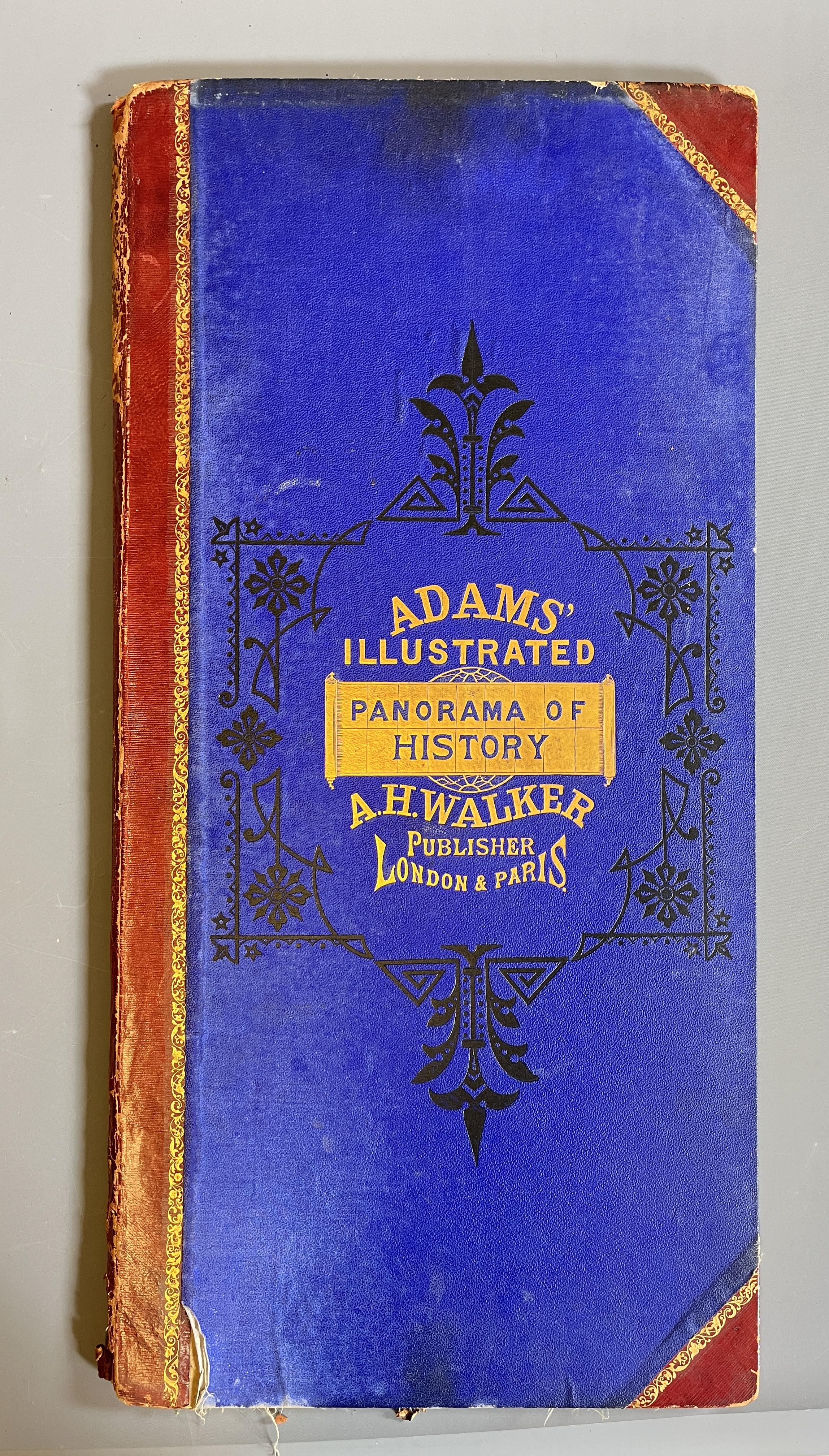ADAMS' ILLUSTRATED PANORAMA OF HISTORY Image