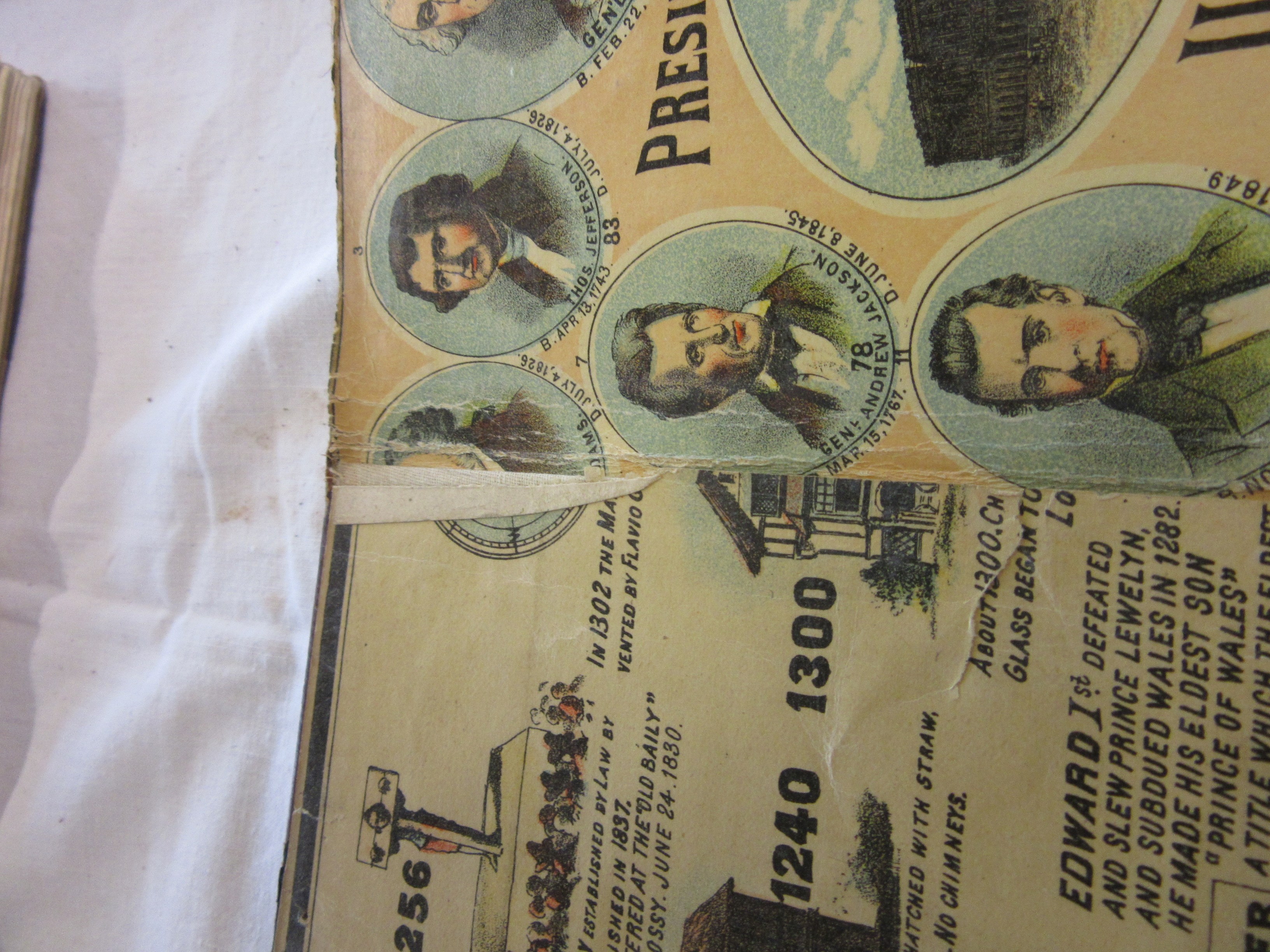 ADAMS' ILLUSTRATED PANORAMA OF HISTORY Image