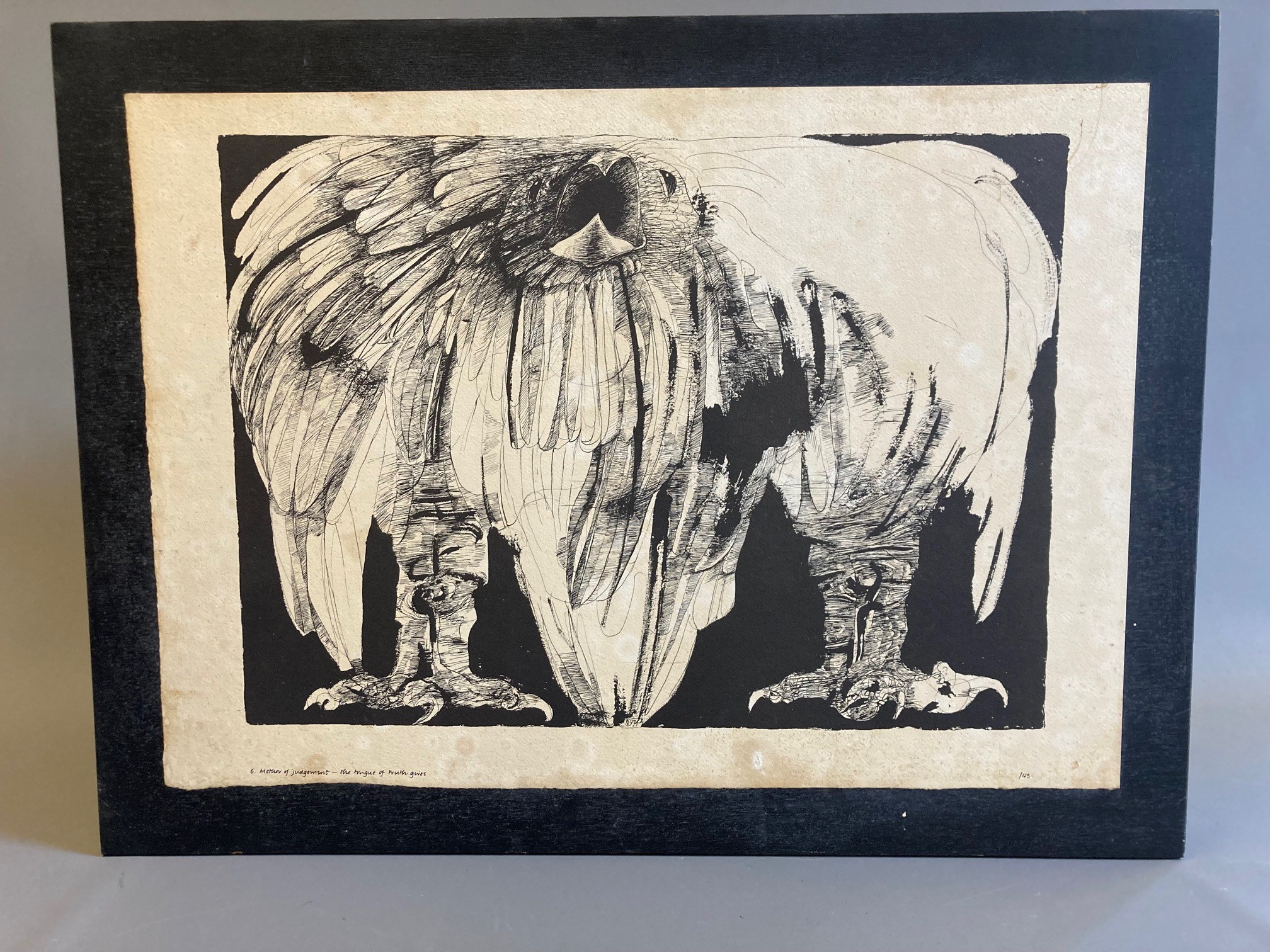 TED HUGHES - Cave Birds Image