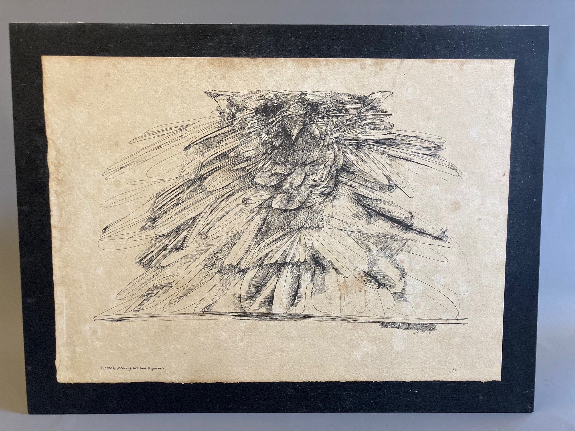 TED HUGHES - Cave Birds Image