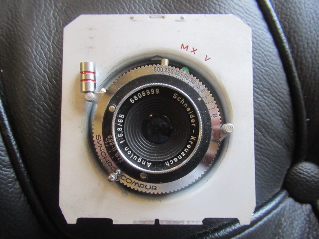 TWO LINHOF TECHNIKA CAMERA BODIES, comprising an A.P. and an A.P.a., together with one Linhof lenses Image