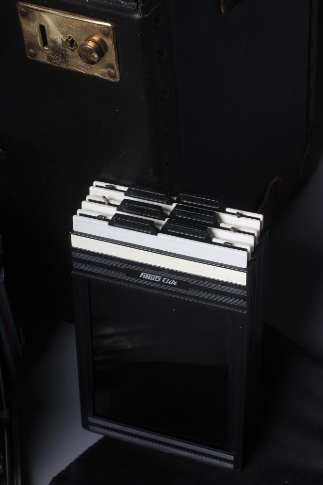 TWO LINHOF TECHNIKA CAMERA BODIES, comprising an A.P. and an A.P.a., together with one Linhof lenses Image