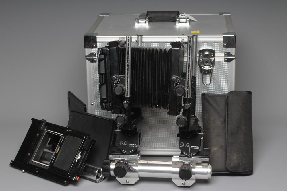 A TOYO-VIEW GX CAMERA with accessories and a metal carrying case (Est. plus 24% premium inc. VAT) Image