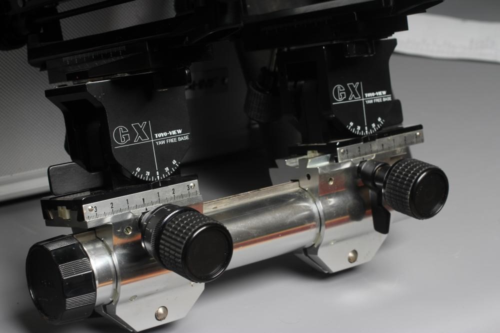A TOYO-VIEW GX CAMERA with accessories and a metal carrying case (Est. plus 24% premium inc. VAT) Image