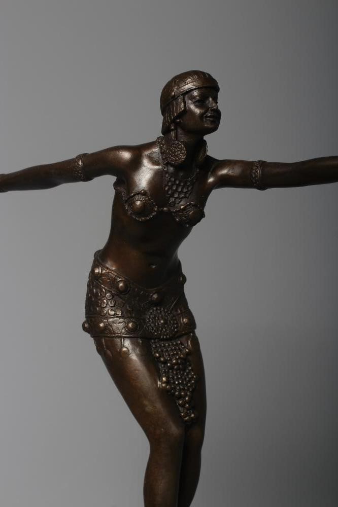 AFTER DEMETRE CHIPARUS An Art Deco style Dancing Girl Image