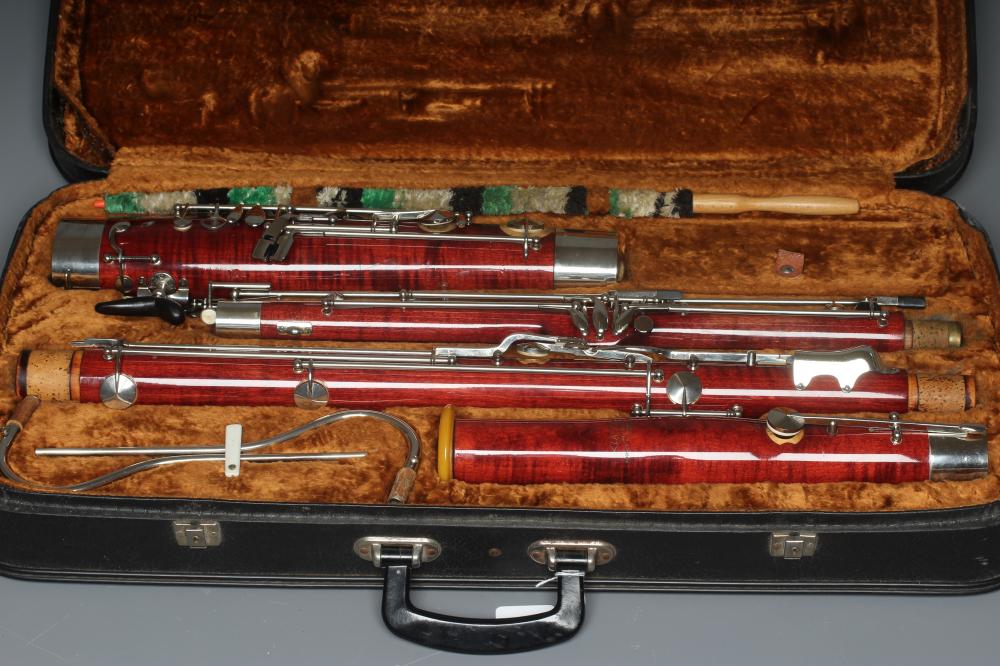 A CZECHOSLOVAKIAN MAPLE LAFLEUR BASSOON Image