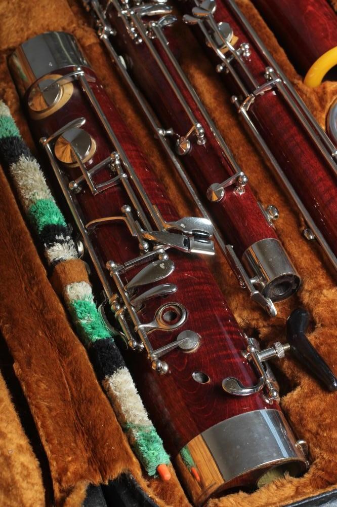 A CZECHOSLOVAKIAN MAPLE LAFLEUR BASSOON Image