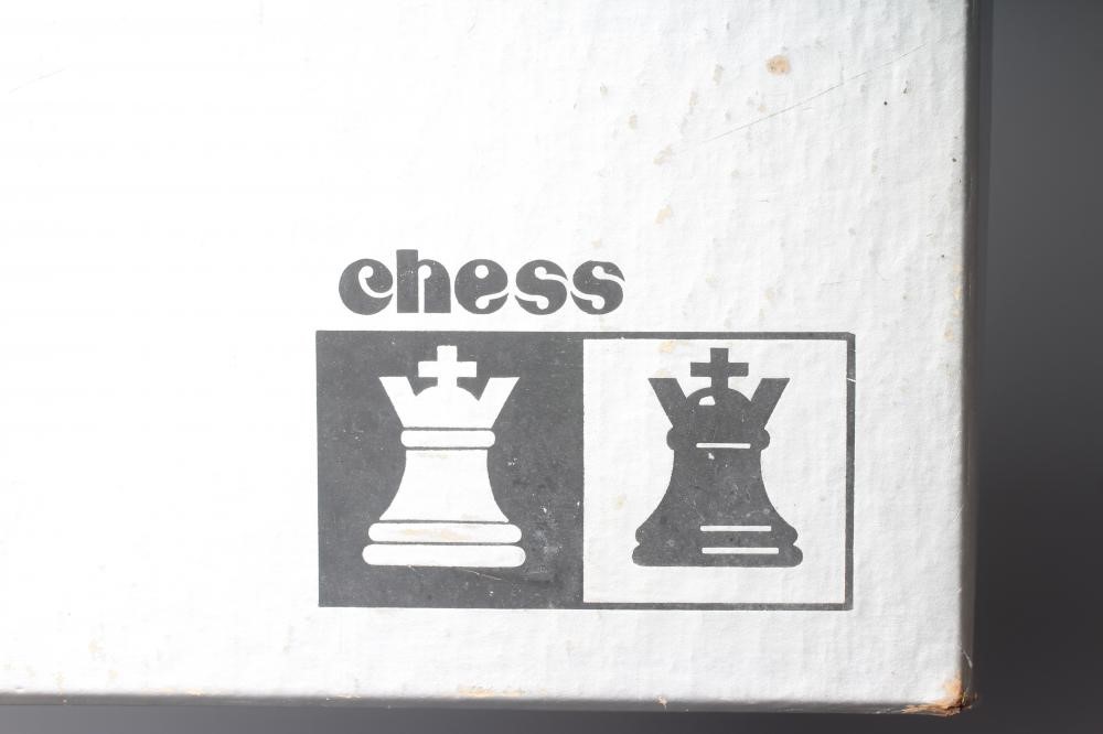 A SATELLITE CHESS SET BY STUDIO ANNE CARLTON, early 1980's, the abstract Space Age pieces in Image