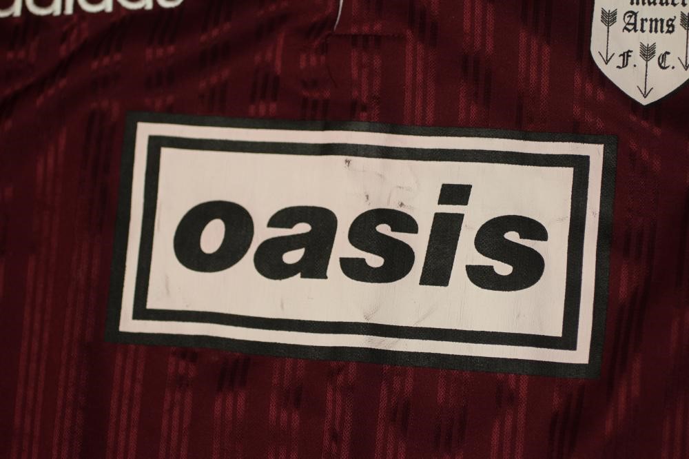 PAUL 'BONEHEAD' ARTHURS - A BESPOKE ADIDAS BOLT MAKERS ARMS PUB FOOTBALL TEAM SHIRT produced when Image