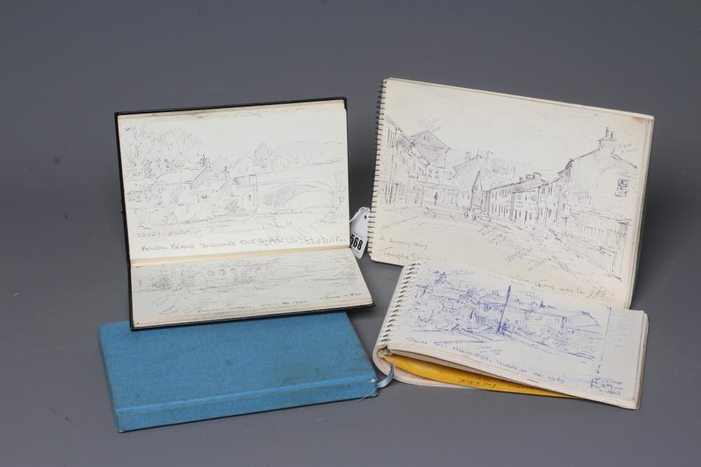 WILLIAM EDWARD PARKER (1922-2017) Four sketchbooks with approximately 350 works in total Image