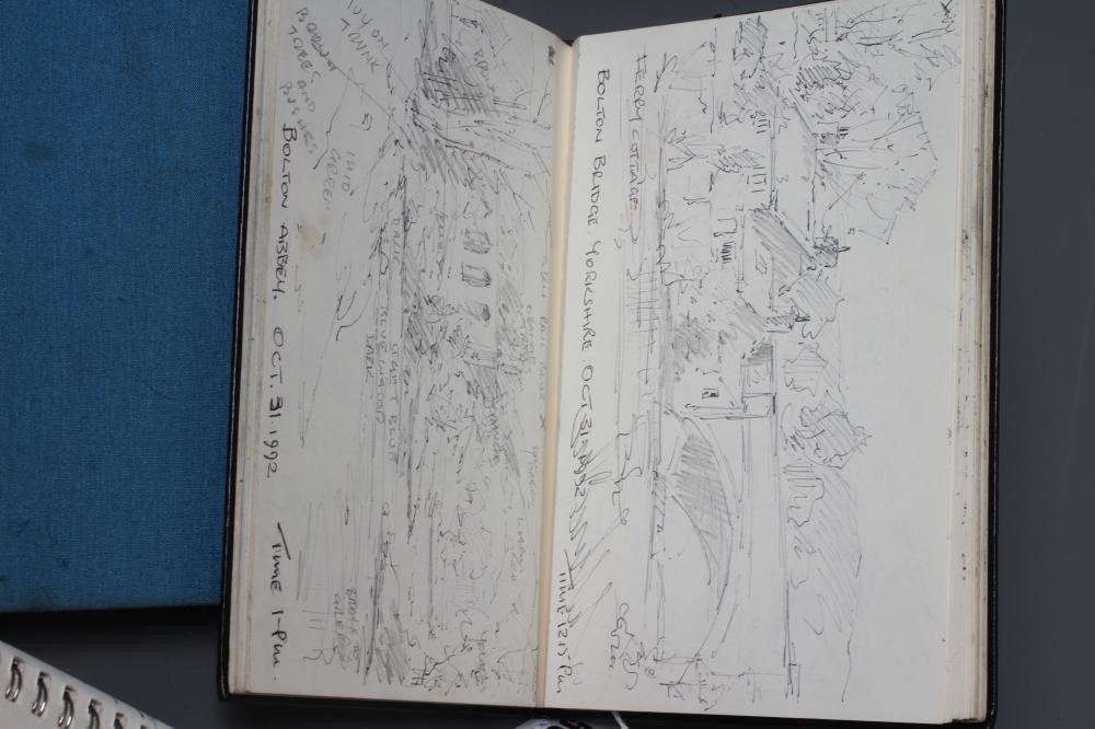 WILLIAM EDWARD PARKER (1922-2017) Four sketchbooks with approximately 350 works in total Image