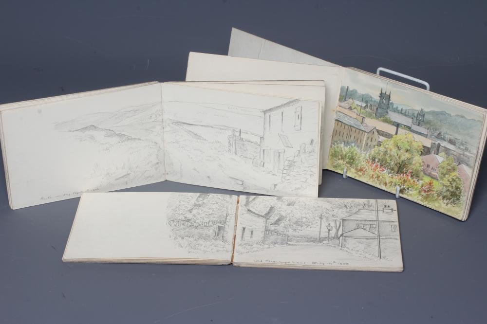 WILLIAM EDWARD PARKER (1922-2017) Three sketchbooks with approximately 100 pencil sketches in total Image
