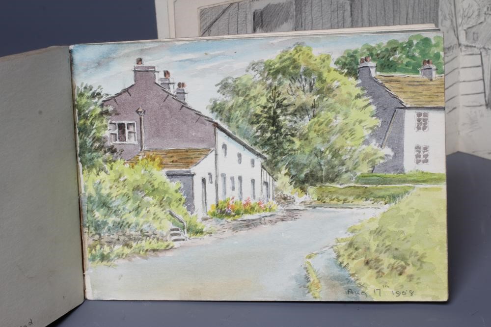 WILLIAM EDWARD PARKER (1922-2017) Three sketchbooks with approximately 100 pencil sketches in total Image