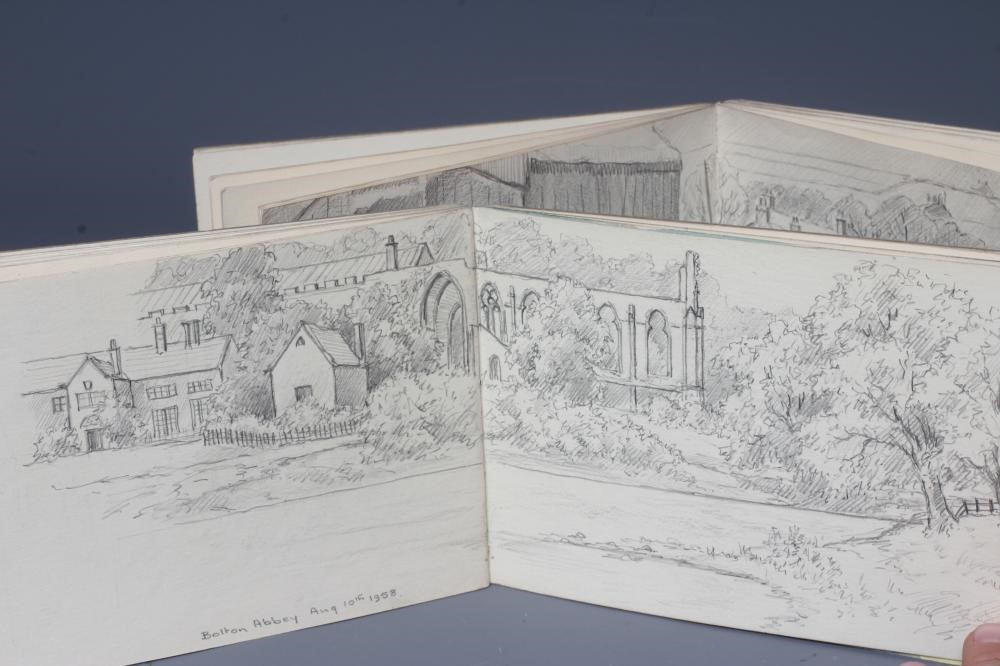 WILLIAM EDWARD PARKER (1922-2017) Three sketchbooks with approximately 100 pencil sketches in total Image