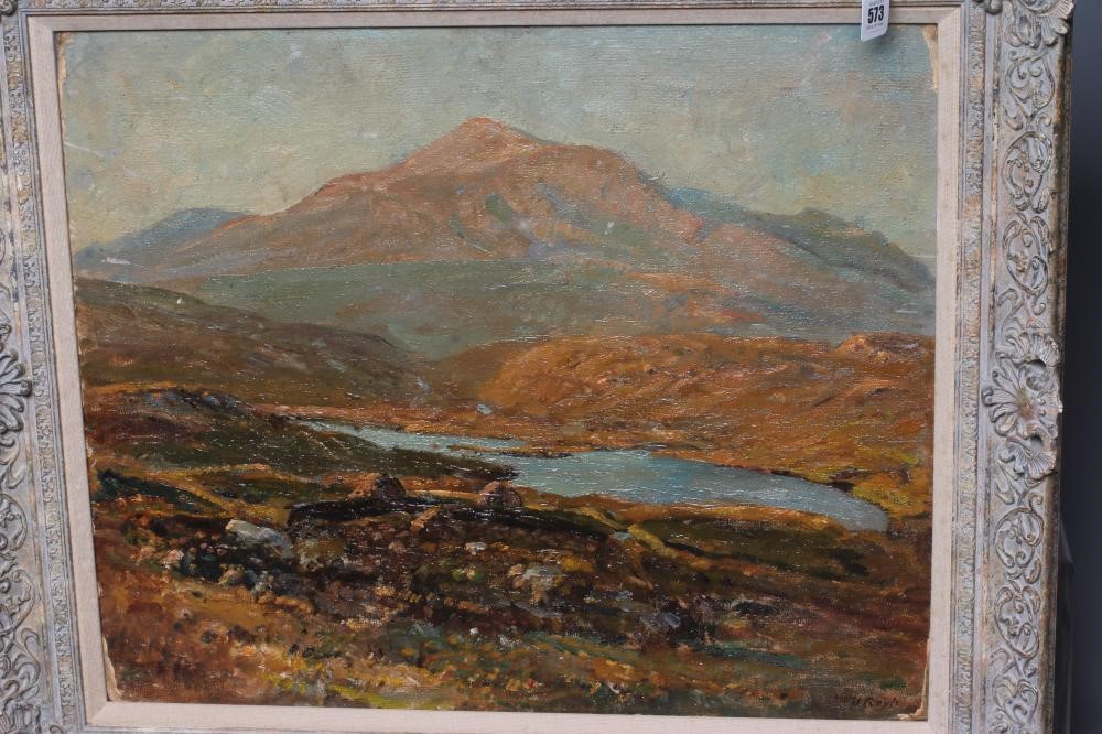 HERBERT F ROYLE (1870-1958) Tiorga Mor, signed lower right, oil on board, 19 1/2" x 23 1/2", modern Image