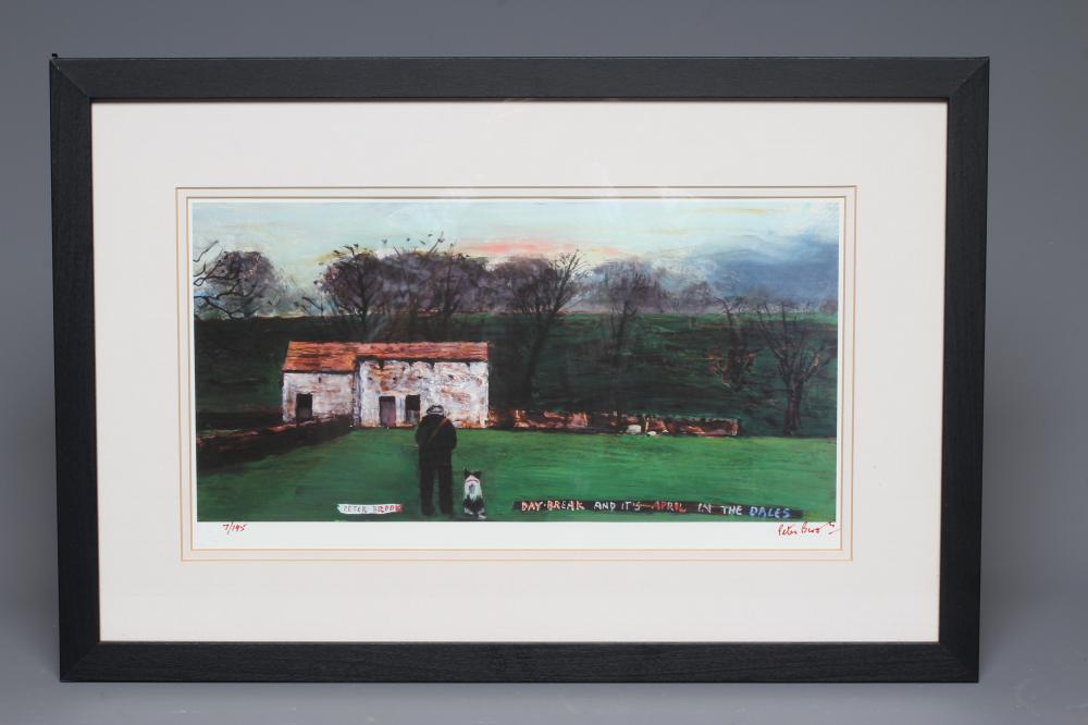 PETER BROOK (1927-2009) Day Break and Its April in the Dales Image