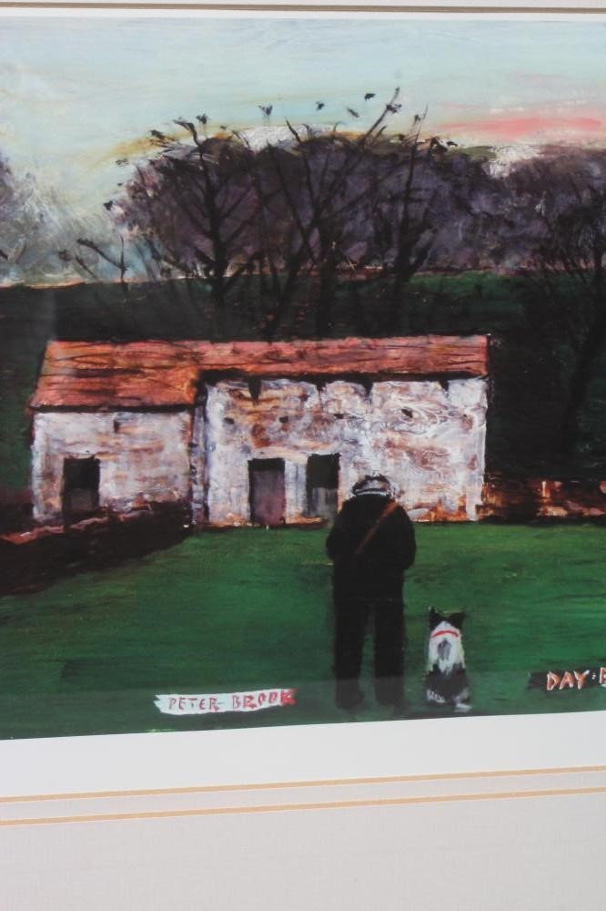 PETER BROOK (1927-2009) Day Break and Its April in the Dales Image