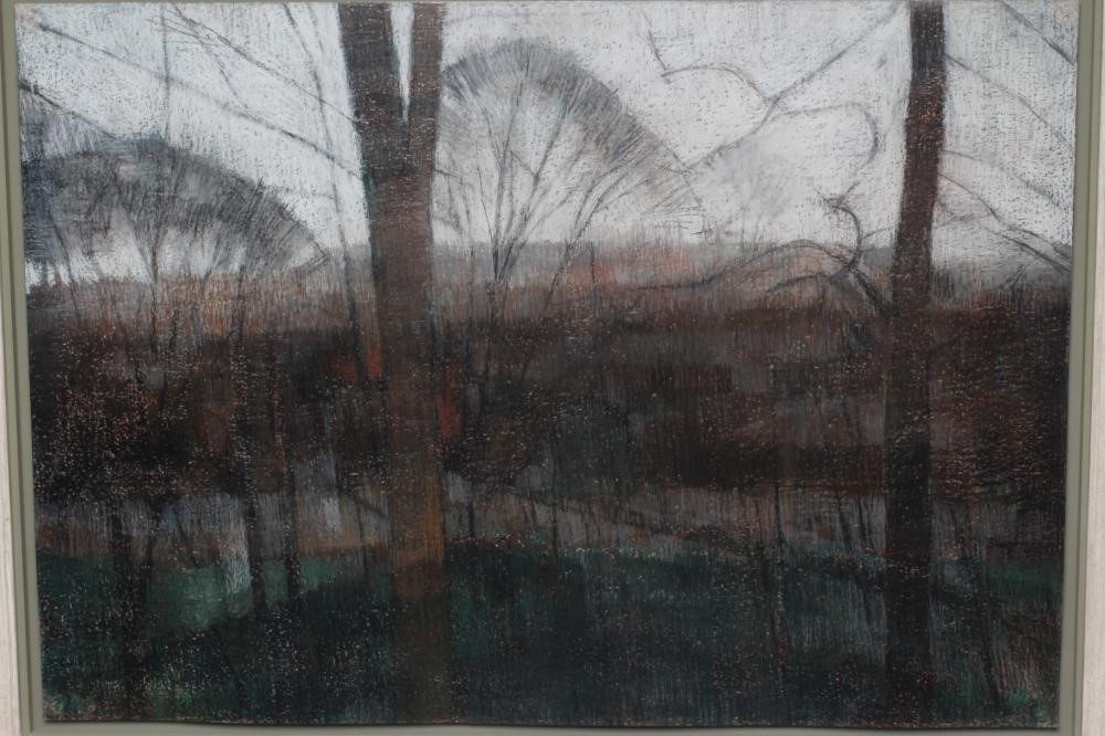 JAKE ATTREE (b.1950) Trees on the Hill Image