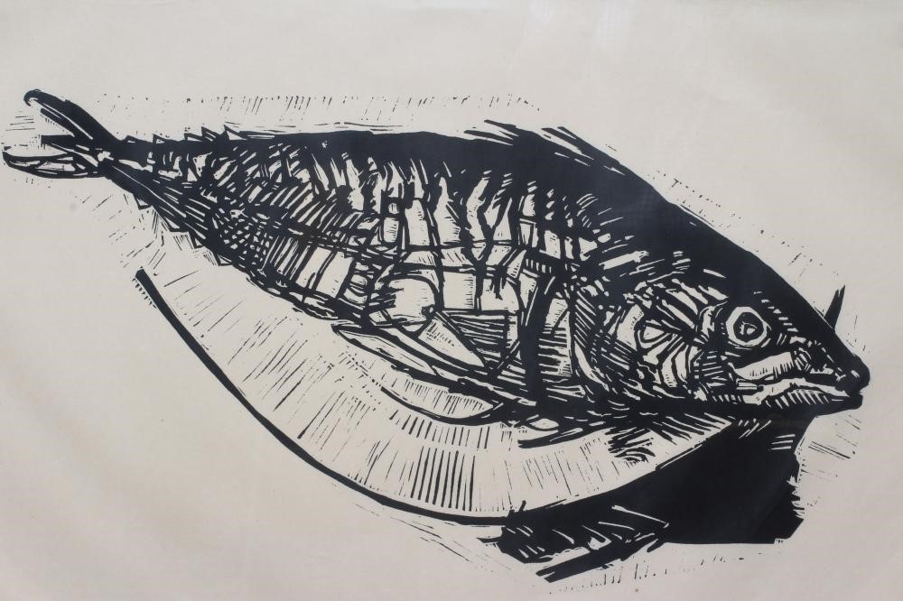 IAN BURKE (b.1955) Mackerel Image