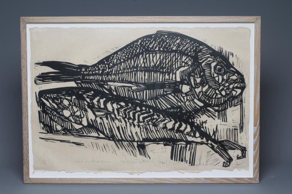 IAN BURKE (b.1955) Mackerel and Sea Bream Image