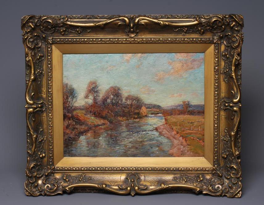HERBERT F ROYLE (1870-1958) Evening near Nesfield Image