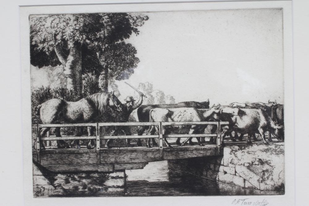 CHARLES FREDERICK TUNNICLIFFE (1901-1979) The Swing Bridge Image
