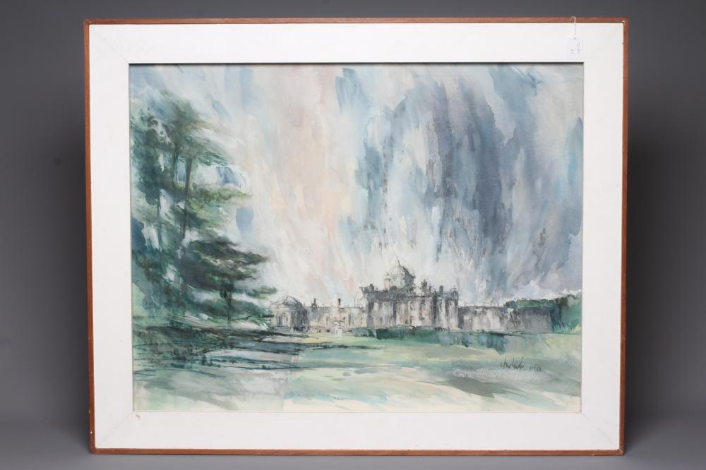 HAROLD WHARFE (1916-1999) View of Castle Howard and Parkland Image