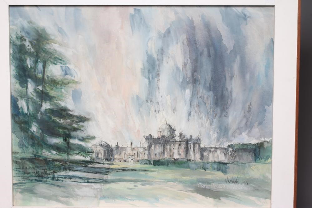 HAROLD WHARFE (1916-1999) View of Castle Howard and Parkland Image