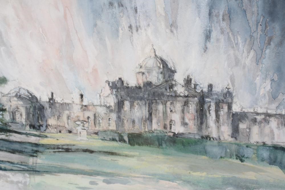 HAROLD WHARFE (1916-1999) View of Castle Howard and Parkland Image