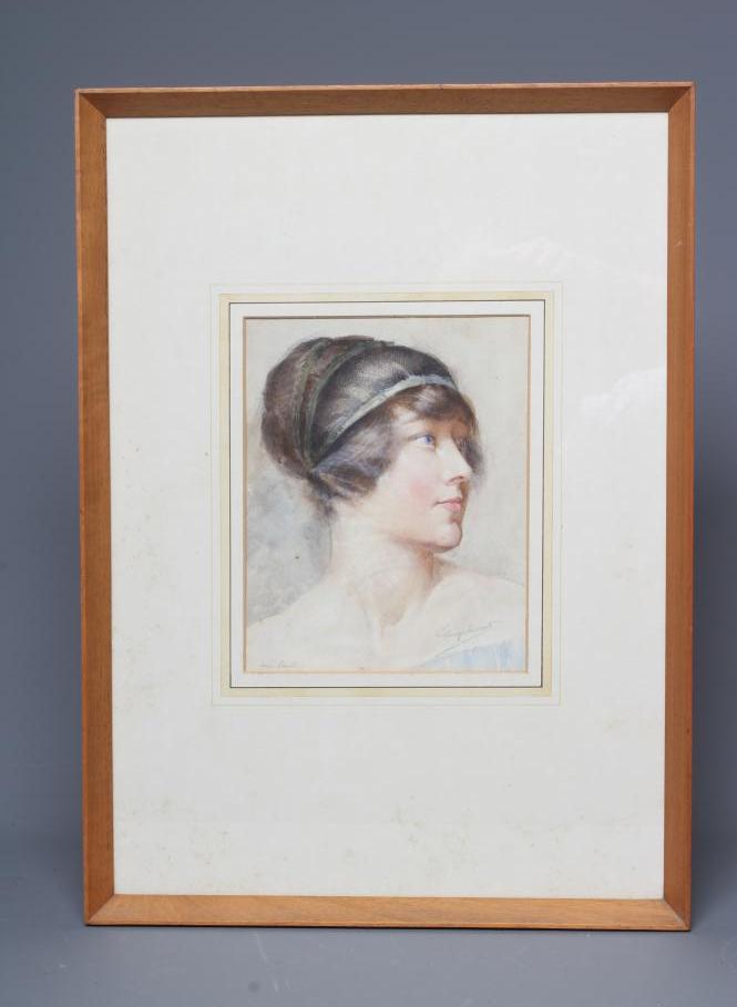 GEORGE WILLOTT (1900-2000) Portrait of Miss Smith Image