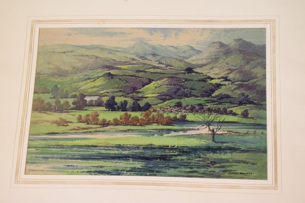 GEORGE WILLOTT (1900-2000) A collection of watercolours to include agricultural scenes Image