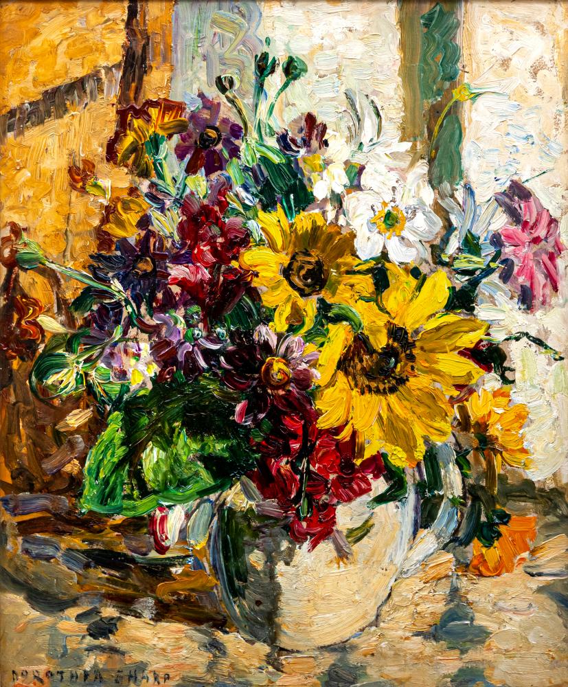 DOROTHEA SHARP (1874-1955) Still Life with Flowers Image