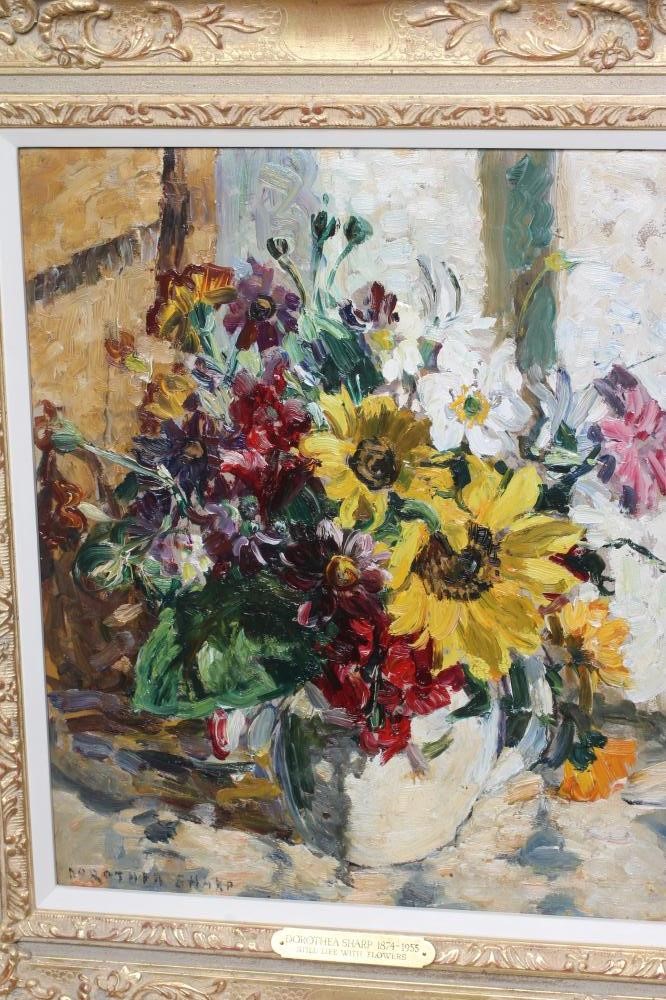 DOROTHEA SHARP (1874-1955) Still Life with Flowers Image
