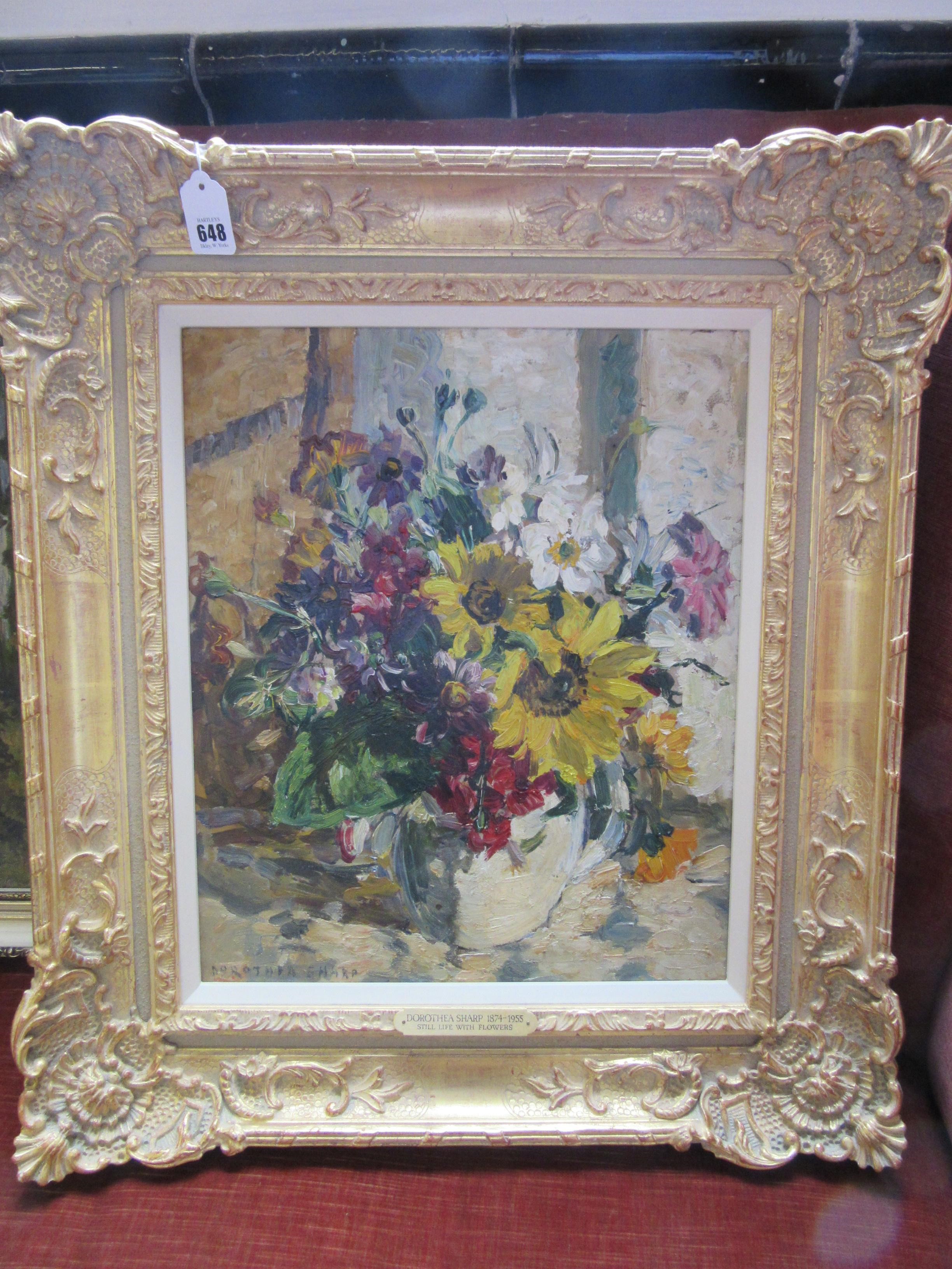 DOROTHEA SHARP (1874-1955) Still Life with Flowers Image