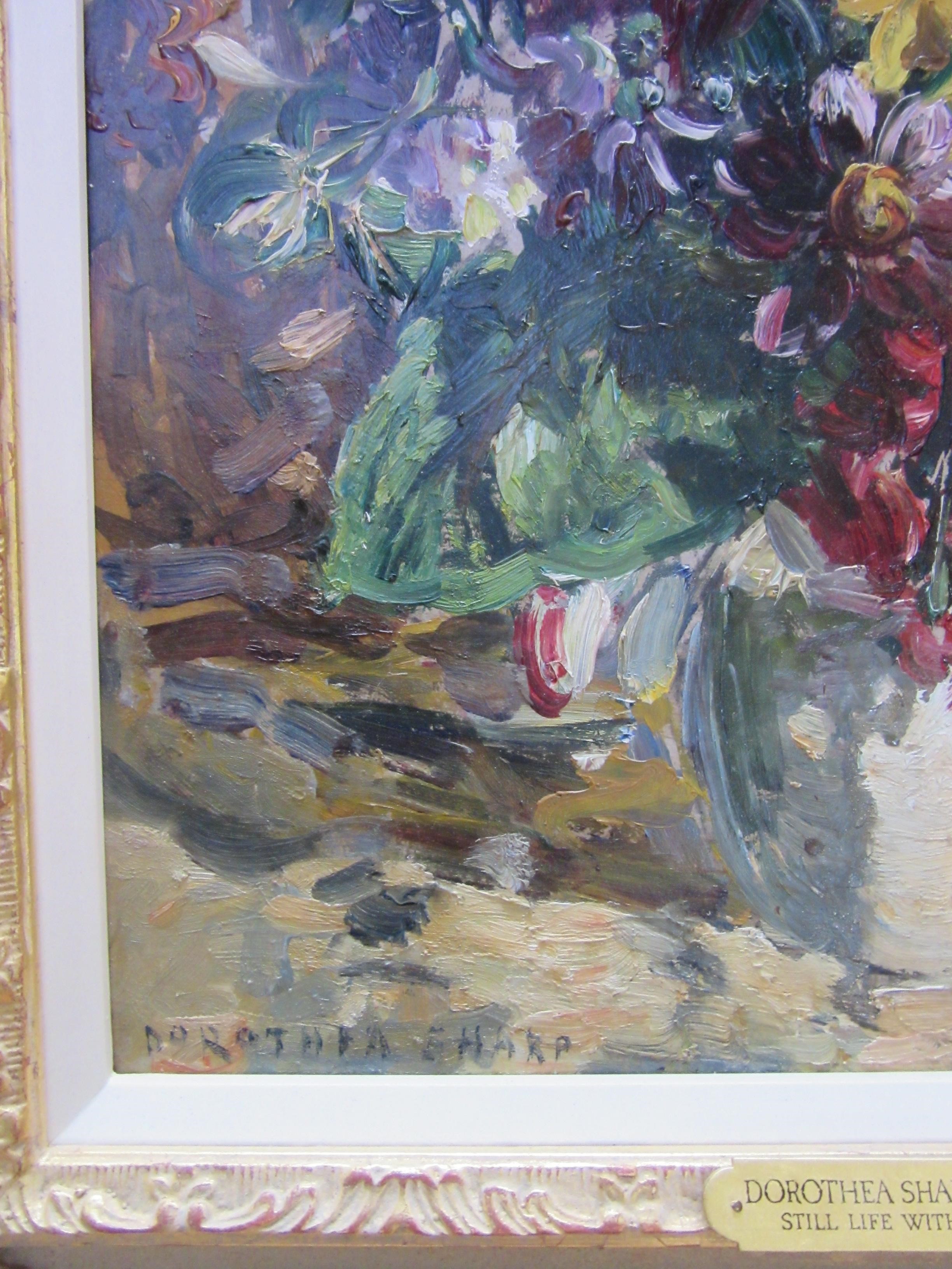 DOROTHEA SHARP (1874-1955) Still Life with Flowers Image