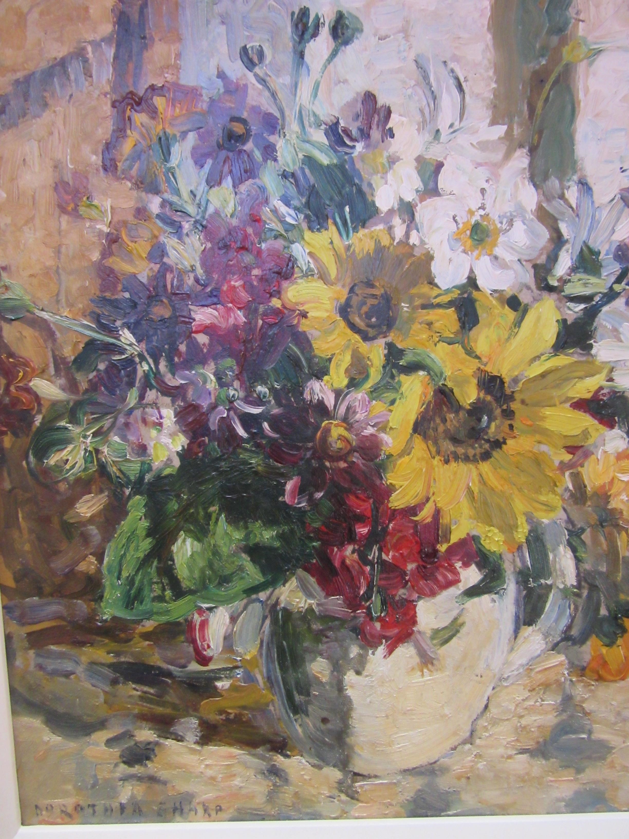 DOROTHEA SHARP (1874-1955) Still Life with Flowers Image