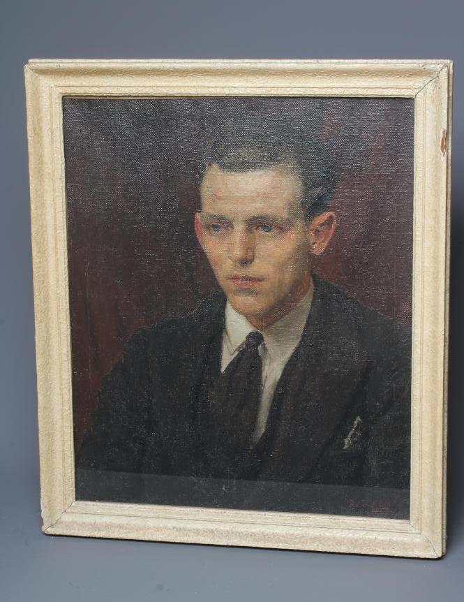 RAYMOND JAMES COXON (1896-1997) Portrait of a Gentleman Image