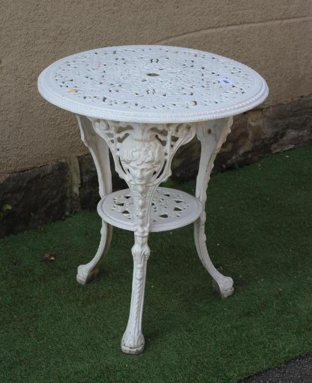 A CAST IRON TABLE Image