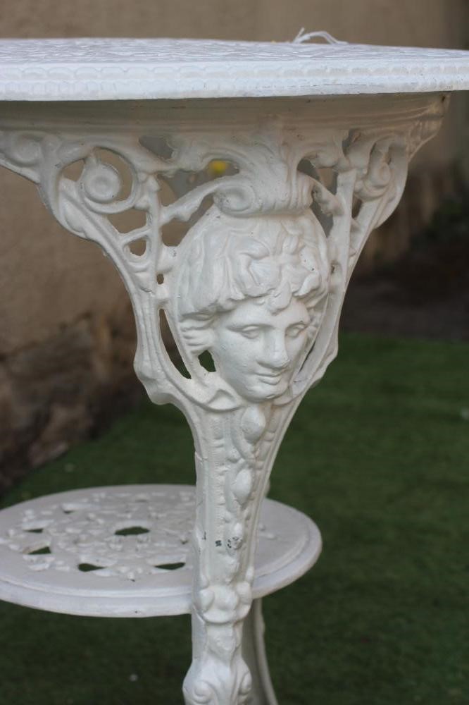 A CAST IRON TABLE Image
