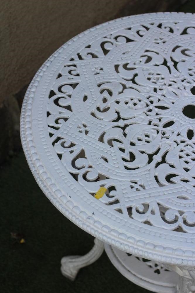 A CAST IRON TABLE Image