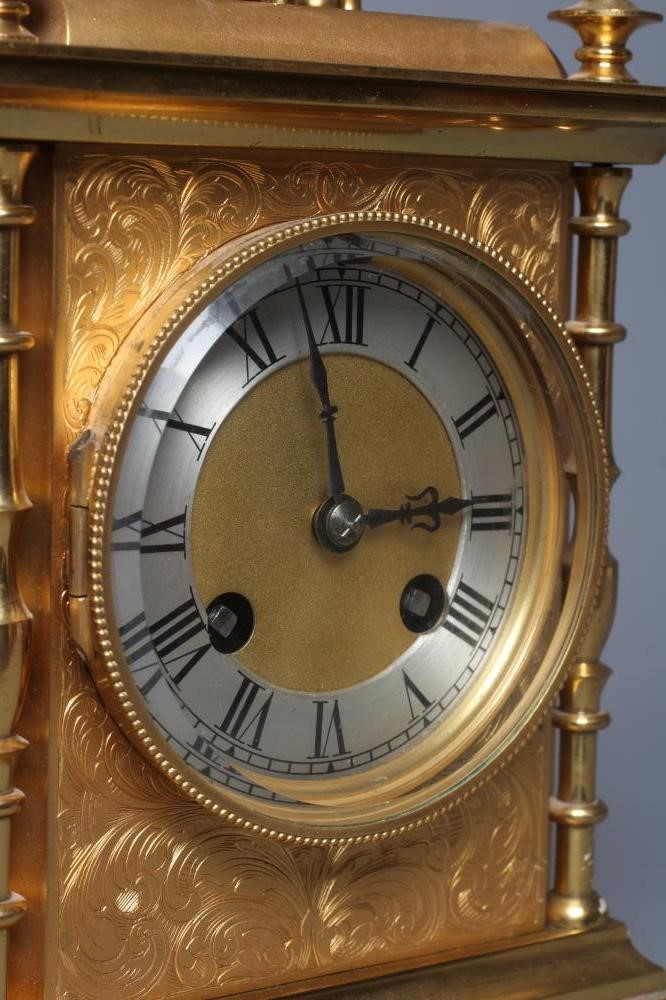 A FRENCH MANTEL CLOCK BY S MARTI ET CIE Image